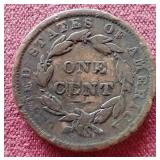1838 Coronet Head Large Cent