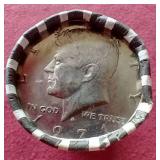 1971 $10 Kennedy Half Dollar Roll