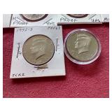 (10) Kennedy Half Dollars - Includes Proofs & Uncirculated