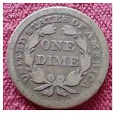 1853 Liberty Seated Dime - Arrows at Dates