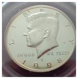 1998-S Silver Kennedy Half Dollar - PCGS PR69DCAM