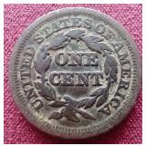 1851 Braided Hair Large Cent