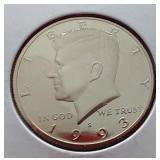 (4) Kennedy Proof Half Dollars