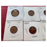 (16) Wheat Pennies - Several Nice Early Dates!