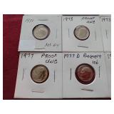 (20) Dimes - Includes Proof & (1) Silver