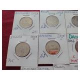 (19) State/Territory Quarters - Includes (2) Silver!