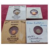 (4) Micro Novelty Coins