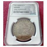 1921 Morgan Dollar - NGC Genuine