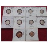 (10) Silver Roosevelt Dimes