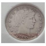 1900 Barber Quarter