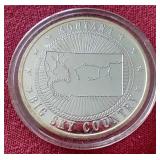 Montana Moose 1 oz Silver Round