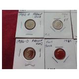 (20) Roosevelt Dimes - Includes Uncirculated & Proofs