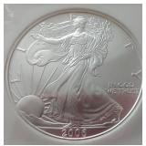 2006 1 oz American Silver Eagle - NGC MS69