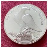 1984 Olympics Commemorative 90% Silver Dollar