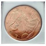 Nice Variety Lot - Medals, Copper Round & Graded Quarter