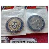 Nice Variety Lot - Medals, Copper Round & Graded Quarter