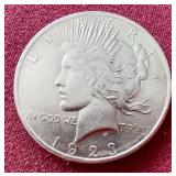 1923 Peace Dollar