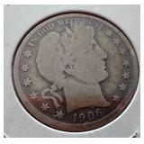 (3) Barber Half Dollars