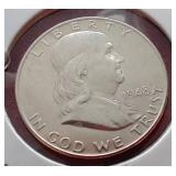 (3) Franklin Half Dollars