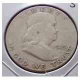 (3) Franklin Half Dollars