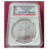 2012(S) 1 oz American Silver Eagle - NGC MS69