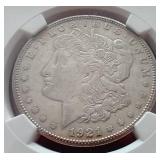 1921-S Morgan Dollar - NGC Genuine