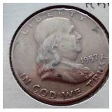 (4) Franklin Half Dollars