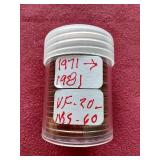 $10 Kennedy Roll - 1971-1981