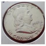 (3) Franklin Half Dollars