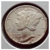 1937 & 1937-S Mercury Dimes