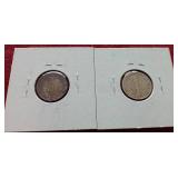 1937 & 1937-S Mercury Dimes