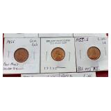 (8) Uncirculated Red Wheat Pennies
