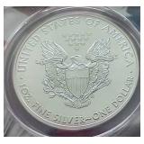 2021(W) 1 oz American Silver Eagle - ANACS MS70