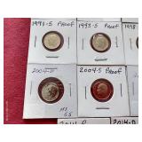 (24) Roosevelt Dimes - Includes Uncirculated & Proofs