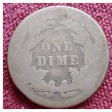 1887 Liberty Seated Dime