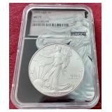 2022 1 oz American Silver Eagle - NGC MS70