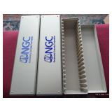 (3) NGC Graded Card Boxes With Lids