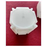 (8) Empty Dollar Tubes