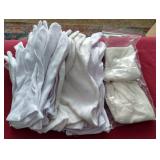 Large Lot of Soft White Gloves for Coin Handling
