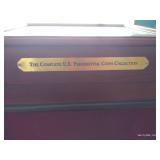 Gorgeous Presidential Dollar Collection in Wood Display Case