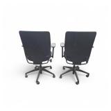 2 Black Harter Task Chairs