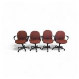 4 Fully Adjustable Haworth Accolade Task Chairs