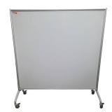 Double Sided Magnetic Whiteboard on wheels 66x60 Retail $799