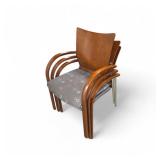 Set of 3 Krug Side Chairs- Stackable
