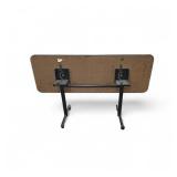 Foldable Portable Flip Top Table on Wheels 72x24x29