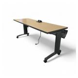 2 Tables on Wheels with Power Pack 72x24x29