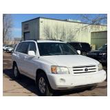 2006 TOYOTA HIGHLANDER *Prior Certified Pre-Owned* (NO RESERVE)