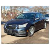 2015 CHEVROLET CRUZE 1LT AUTO (NO RESERVE)