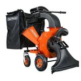 Super Handy GUO128 Leaf Vacuum and Wood Chipper Mulcher 2" Branches Gas 7HP 209cc