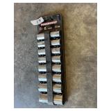 PowerBuilt - 8pc SAE 1/2in Drive Deep Socket Set